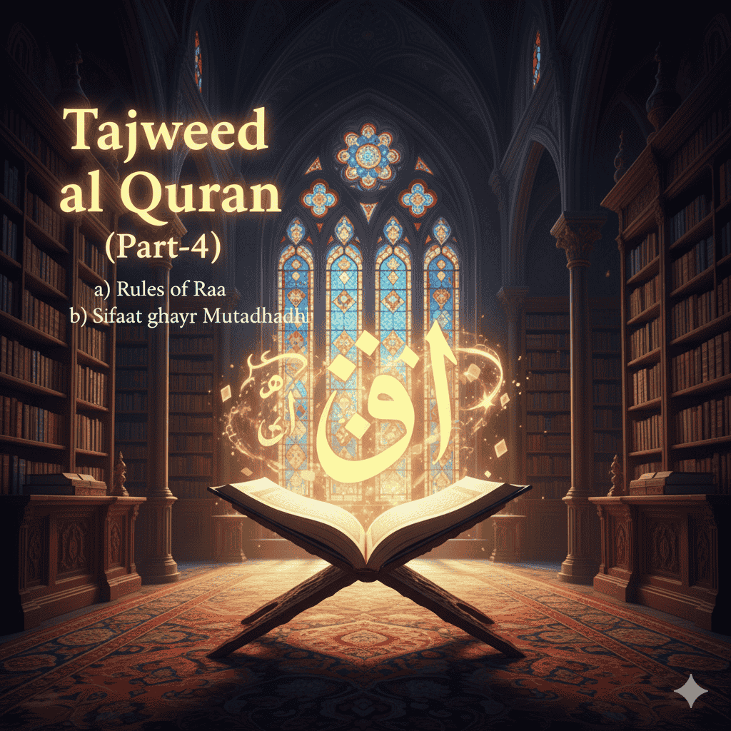 Tajweed al Quran (Part-4)